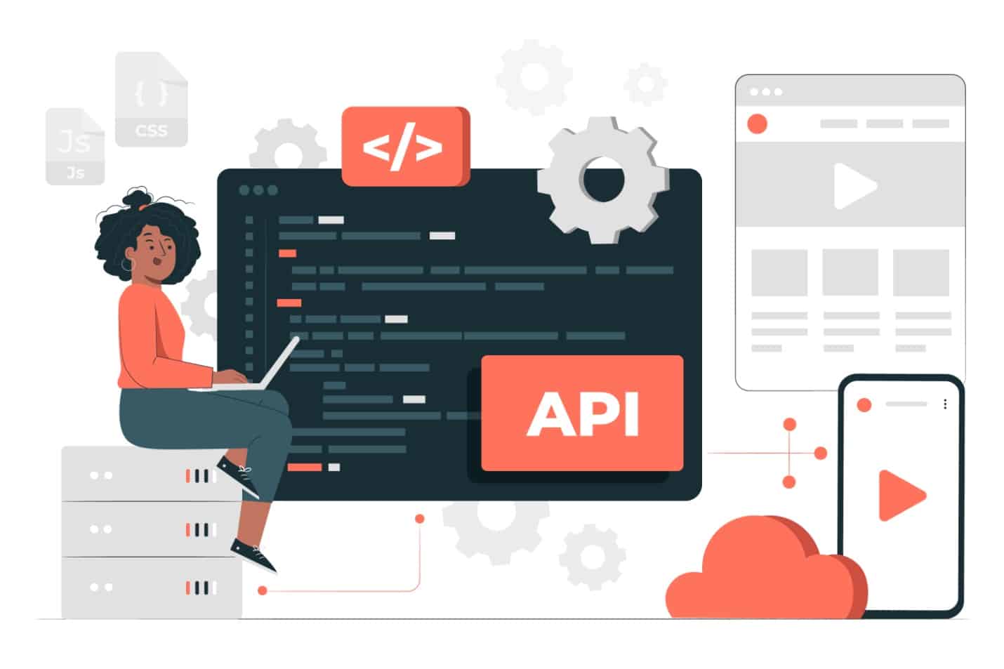 api with desktop, mobile