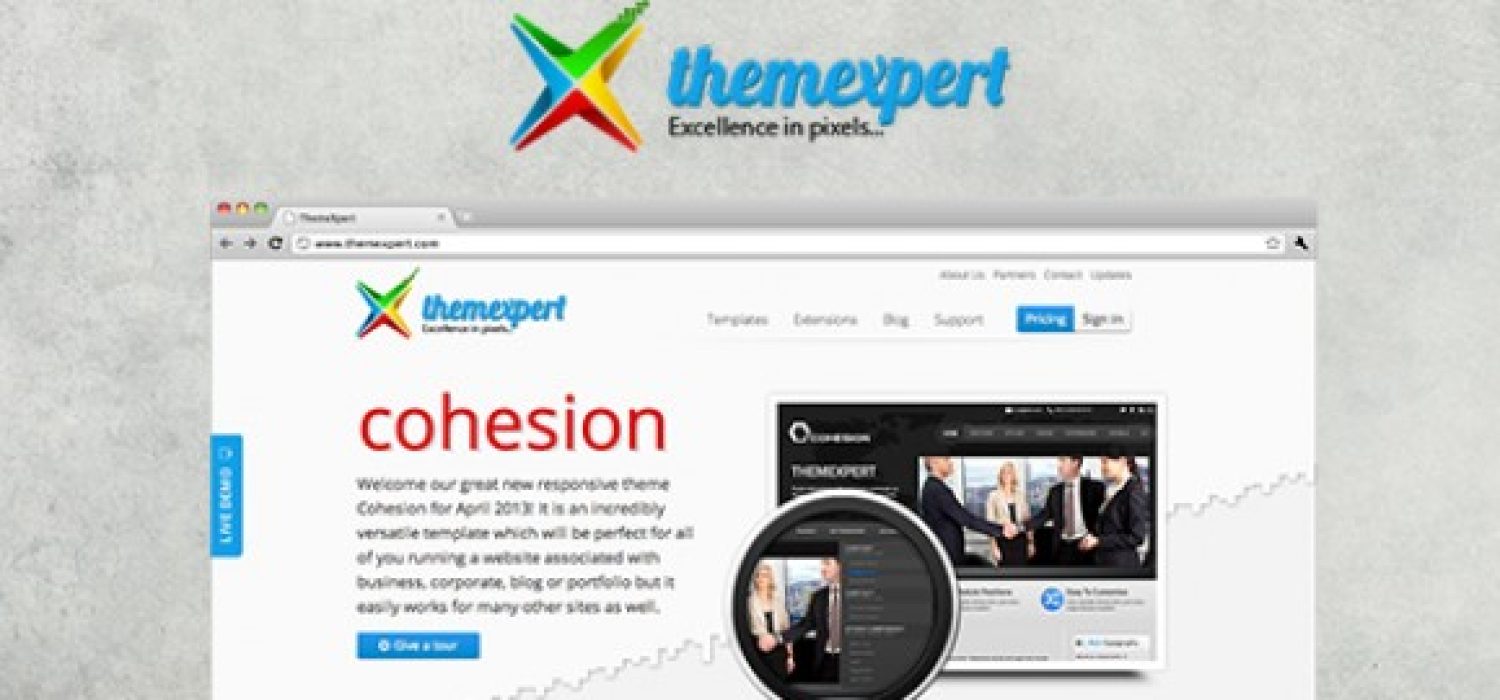 Themexpert Site Redesign