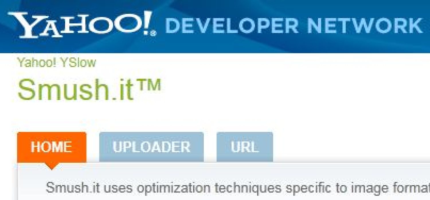 Yahoo Smush It